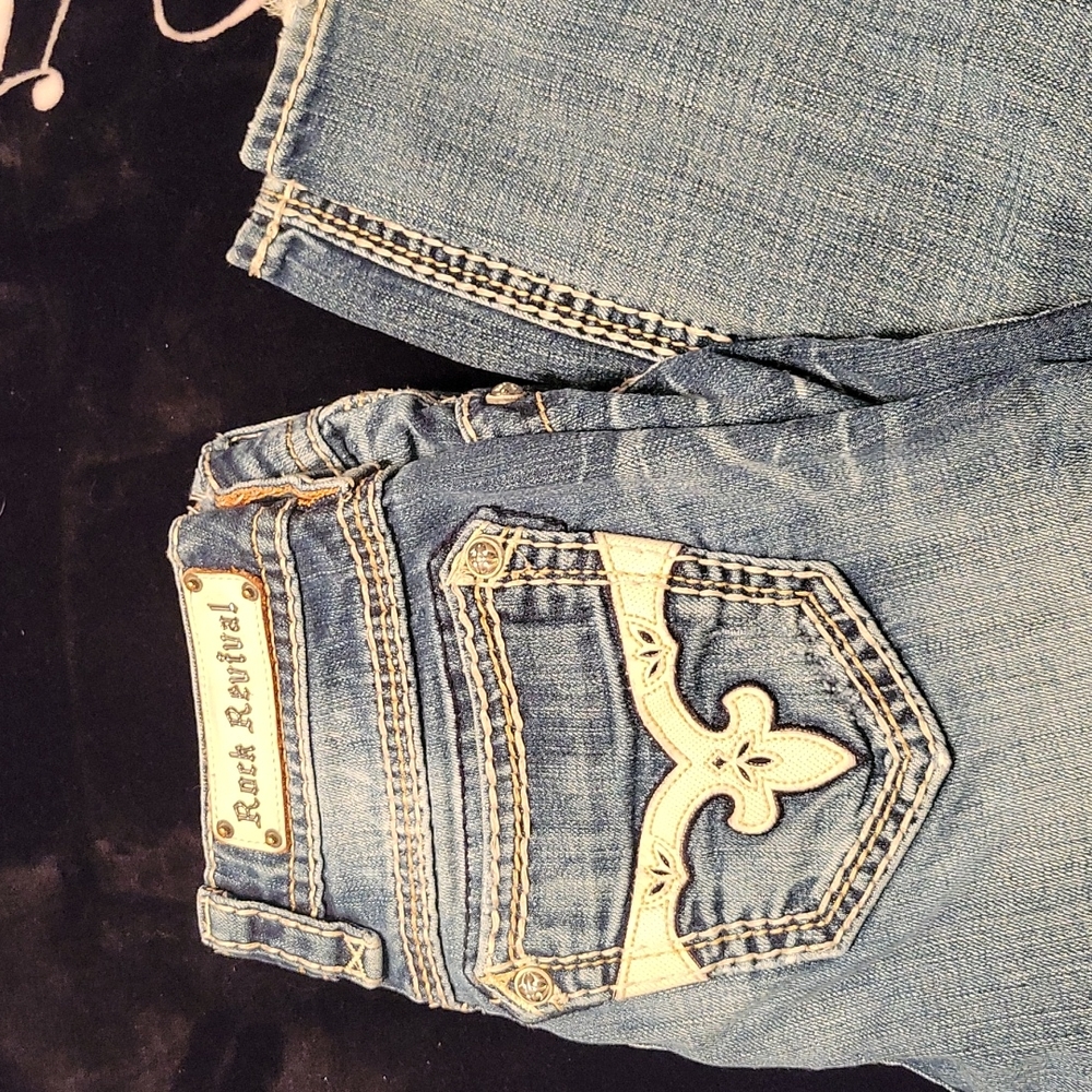 Rock Revival size 28 blue jeans